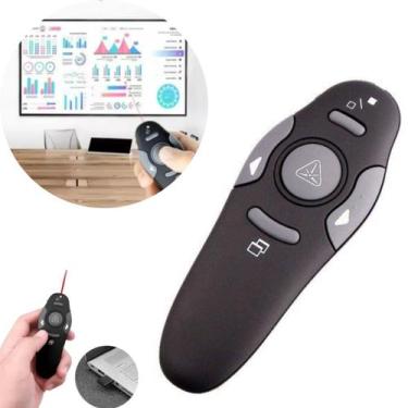 Imagem de Controlador Controle Wirelles Laser Presenter Projetor Pc - AL