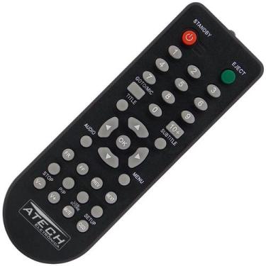 Imagem de Controle Remoto Dvd Philco Ph154 / Ph156 - Atech eletrônica