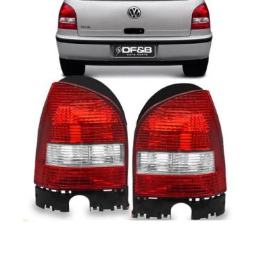 Imagem de Lanternas Traseira Gol G3 1999 a 2005 Bicolor - DFEB , Esquerdo