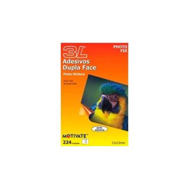 Imagem de Auto Adesivo Dupla Face Photo Fix - Blister com 504 Adesivos - Motivat