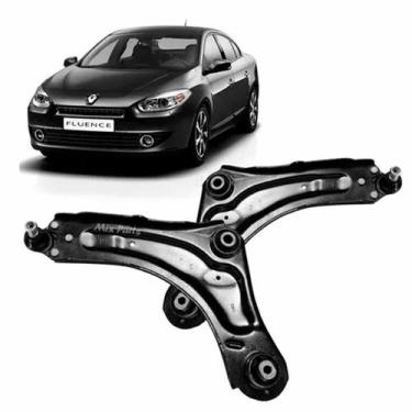 Imagem de Par Bandeja Balança Fluence 2011/ 12/ 13/ 14/15 com Pivô - Renault