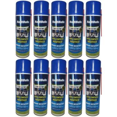 Imagem de Limpa Contato NautiBelle 300 Ml Barco Lancha JetSki C/ 10 Un