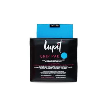 Imagem de LUPIT POLE Pó multiesportivo e Pole Dance Grip – Solução antiderrapante e suave para a pele – 1600 abas para melhor controle de aderência – Pega de mão para pole dance, golfe e muito mais (azul