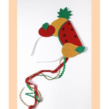 Imagem de Tiara Fantasia Carnaval  Papilloo, Amarelo