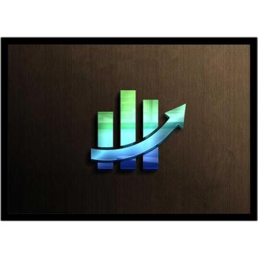 Imagem de Quadro Decorativo Contabilidade Administração Finanças Economia Direto