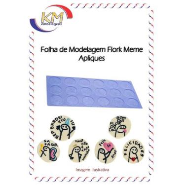 Imagem de Folha de modelagem Flork Meme Apliques  - páscoa, ovo de colher, table