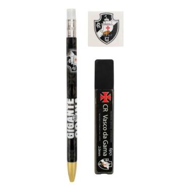 Imagem de Jogo Com Lapiseira 2.0mm Borracha E Grafites - Vasco Da Gama - Mileno