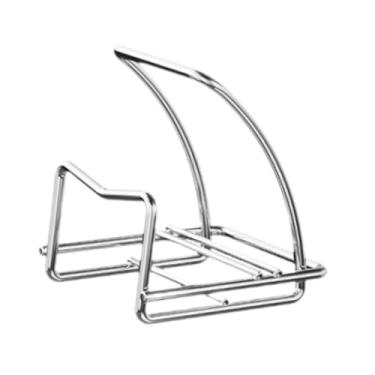 Imagem de WeiLaiKeQi Placa de corte organizador pote tampa organizador rack placa de corte de aço inoxidável suporte pote tampa titular para placa de corte, Rack de Mesa