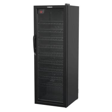 Imagem de Adega NGV 200 Para 50 Garrafas Na Cor Preto Fosco 220 V Cód. 7843 - Ve
