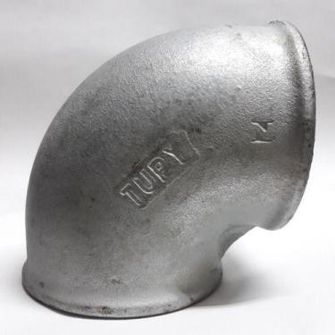 Imagem de Cotovelo Ferro Galvanizado Conexão 90- X 3/8" Kit 10 Peças - Tupy