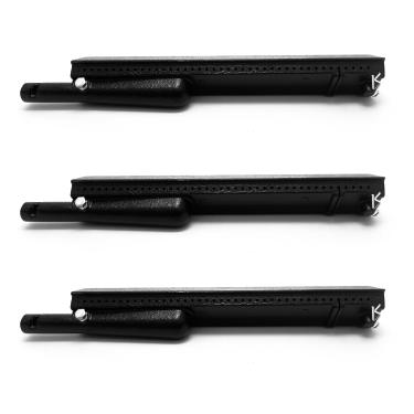 Imagem de Tmozyar Queimador de substituição de 3 peças de ferro fundido C901 para Centro, Front Avenue, Costco Kirkland, Thermos 461230403, 461230404, 46124680 Charbroil 463247004, 463251505, 463251605,