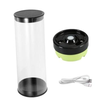 Imagem de menolana Shuttlecock umidificador Badminton Ball Steamer Hunidade Profissional para Treinamento de Jogos Melhorar o desempenho do desempenho, Preto Verde