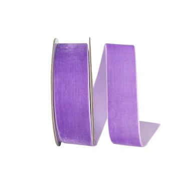 Imagem de Reliant Ribbon Fita de veludo com borda tecida, orquídea