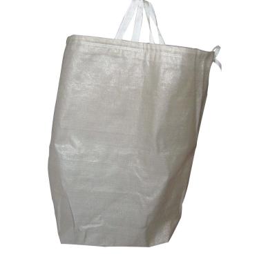 Imagem de Saco De Ráfia Lavanderia 100X90Cm Cadarço Alça Pacote Com 10