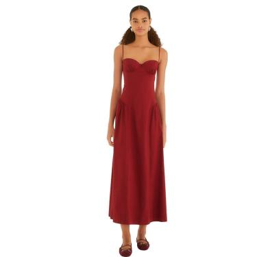 Imagem de Vestido Farm Alcinhas Feminino-Feminino
