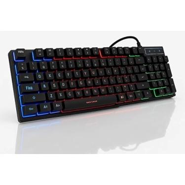 Imagem de Teclado Gamer com Iluminação LED – Performance, Estilo e Conforto para Sua Jogatina!