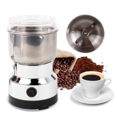 Imagem de Moedor de Café Elétrico Portátil com Aço Inoxidável Perfeito para Grão
