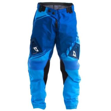 Imagem de Calça Infantil Trilha - Pro Tork Factory Edition Neon, Azul, Azul clar