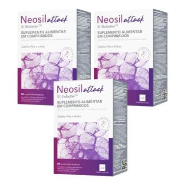 Imagem de Kit Neosil Attack Under Skin Com 3Un De 60 Comprimidos Cada - U.SK UND