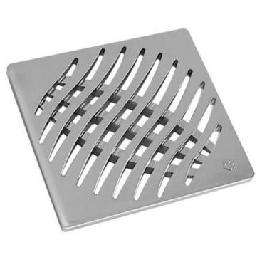 Imagem de Grelha Quadrada Cromada 150mm - 27505155 - TIGRE