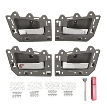 Imagem de Traseiro Traseiro Esquerdo Esquerdo As Maçanetas Internas do Lado Direito para 2005-2011, 4pcs Kit de Punhetas de Porta Interna, Construído Com Abdominais de, Se