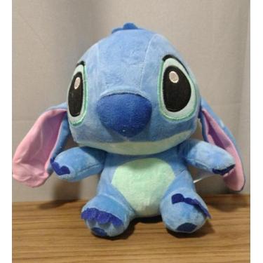 Imagem de Ursinho Bicho Pelúcia Stitch Musical 23cm de Lilo e Stitch Brinquedo A