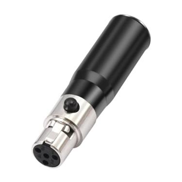 Imagem de Colaxi Adaptador Mini 4Pin Mini Fêmea para Macho Cabo Conector 4 Pinos para Estúdio de Entretenimento Transmissões Ao Vivo Canto