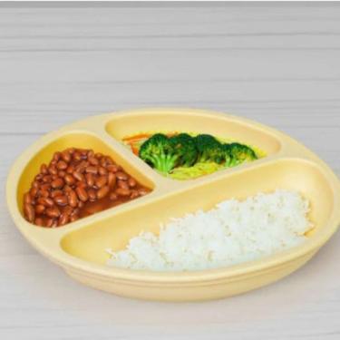 Imagem de Prato Infantil De Silicone Com Ventosas Pratinho De Refeição