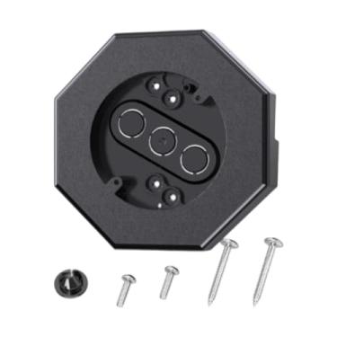 Imagem de MotiveTech Conjunto de Blocos de Montagem Lateral para Montagem de Luminárias, Preto, Tamanho real