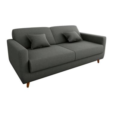 Imagem de Sofá Cama Premium 3 Lugares 1,90 Larg Emilia Matrix Suede Capuccino