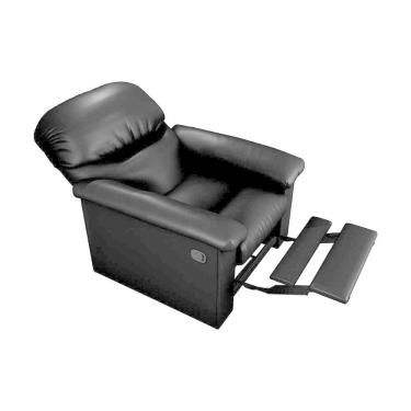 Imagem de Poltrona Do Papai Luxo Premium Reclinavel Audi Matrix Sintetico Preto