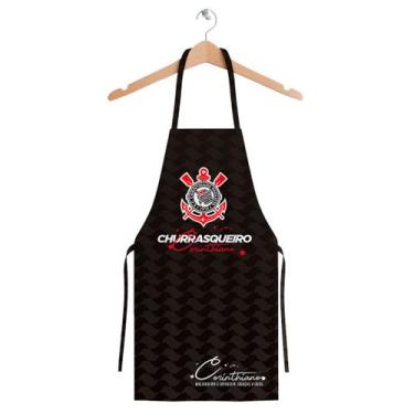 Imagem de Avental Do Corinthians Churrasqueiro - Oficial Licenciado - Sude