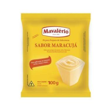 Imagem de Po P/ Sobremesa Maracuja 100g Mavalerio - Mavalério