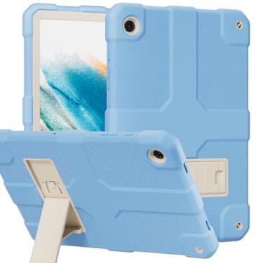 Imagem de Stweap Capa para Samsung Galaxy Tab A9+/A9 Plus 11 polegadas modelo 2024 (SM-X210/X216/X218), capa protetora resistente à prova de choque de alto impacto (azul claro)