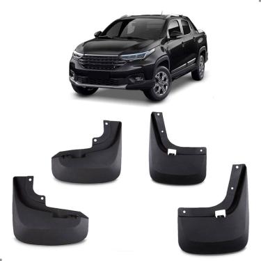 Imagem de Kit 04 Peças Parabarro Strada 2021 A 2024 Diant E Traseiro