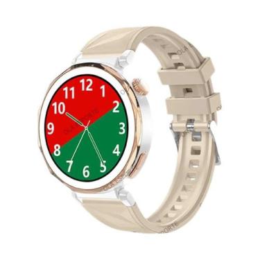 Imagem de Relógio Inteligente Feminino Com Tela AMOLED De 1,27 Polegadas, Monito