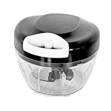 Imagem de Processador Manual Alimentos Alho Cebolas Legumes Pote 500Ml