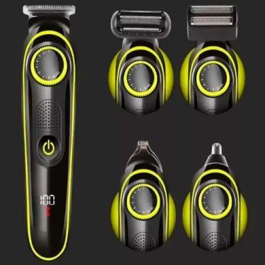Imagem de Máquina de Barbear Corpo Nariz Orelhas Kit Completo - RELET