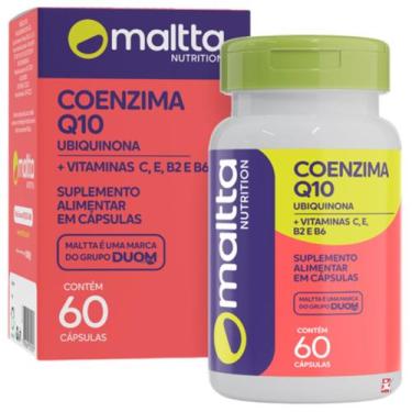 Imagem de Coenzima q10 + vit c + vit e + vit b2 + vit b6 60 capsulas  maltta nut
