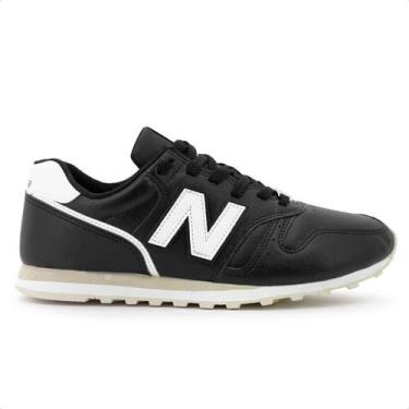 Imagem de Tênis New Balance 373v2 Masculino, 40, Preto, Branco