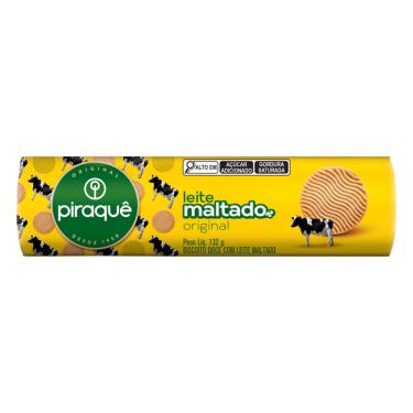 Imagem de Biscoito Leite Maltado Original Piraquê 132g