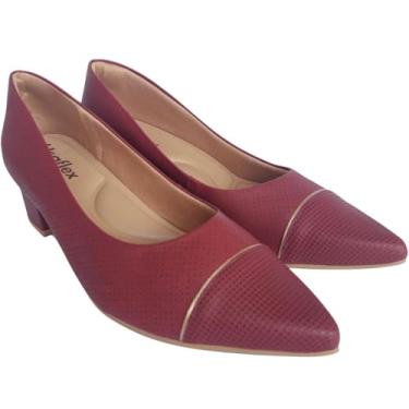 Imagem de Sapato Scarpin Usaflex Tamanho:40;Cor:Vermelho