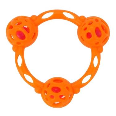 Imagem de BRINQUEDO BEBE DIVERTIDO RECOMENDADO PARA + 6 MESES (13 cm laranja/rosa)