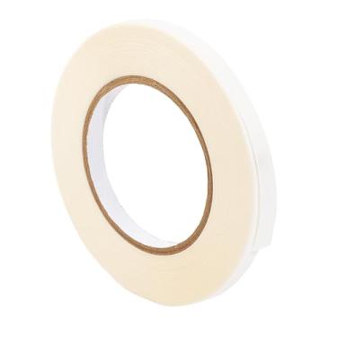 Imagem de letsinstyle Fita de bainha de ferro de 50 metros sem costura, fita adesiva de tecido de bainha dupla face de 0,4 polegada, fita de costura costurada para roupas, calças, vestidos e cortinas