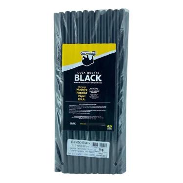Imagem de Refil Bastao Cola Preta Rendicolla Quente Martelinho Ouro 1K
