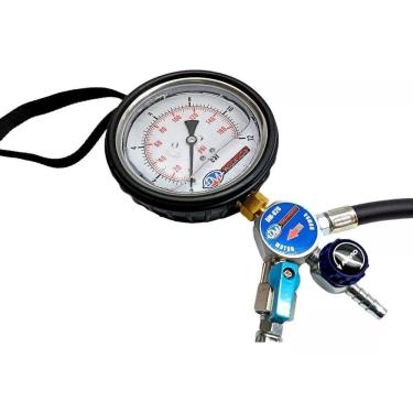 Imagem de Manômetro Teste Bomba Combustível DM-820 12 Bar