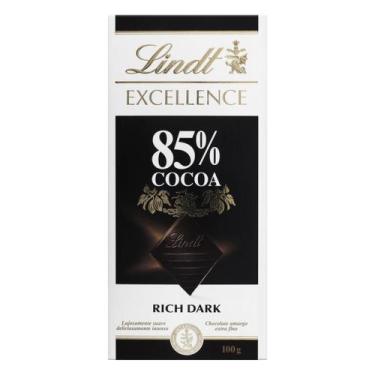 Imagem de Chocolate Amargo 85% Cacau Excellence Lindt 100g