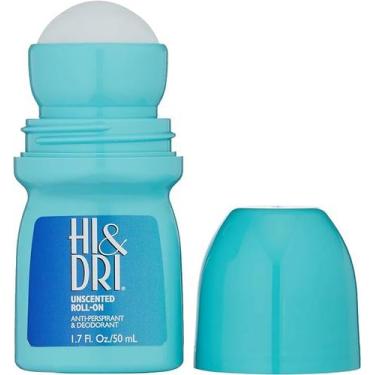 Imagem de Desodorante Hi & Dri Roll-On Antitranspirante Sem Perfume Revlon 50 ml