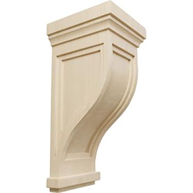 Imagem de Ekena Millwork Cor07X08X17TRRW Corbel, 18 cm L x 20 cm P x 43 cm A, madeira emborrachada