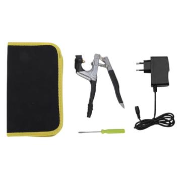 Imagem de Keenso Alicate de Trompete para Raquete de Badminton, Máquina de Crimpagem de Prensa Quente Fria e Cobre de Alumínio Com Alça à Prova de Calor para Instalação de Ilhós (Plugue UE)